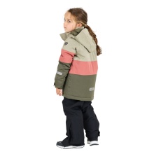 Zigzag Winter-Skijacke Taylora W-PRO 15.000 (4-Wege-Stretch, wasserdicht, winddicht) beige/rose Kinder